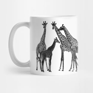 Giraffe - Family on Safari in Kenya / Africa Mug